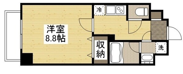 THE MODERN 表町の物件間取画像